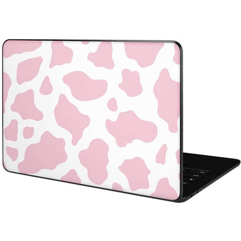 Pink Cow Print Google Pixelbook Go Skin